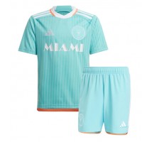 Inter Miami Koszulka Trzecia dzieci 2024-25 Krótki Rękaw (+ krótkie spodenki)